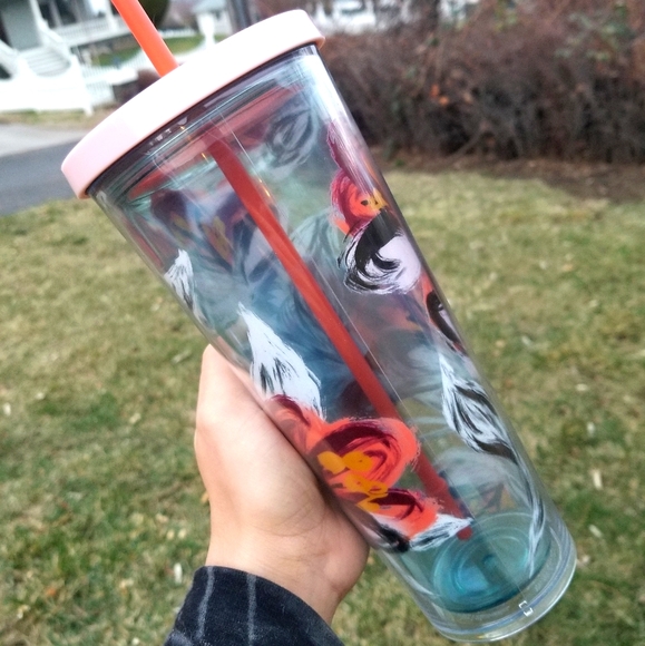 🆕️Starbucks, Rare, Peony Floral Tumbler - Picture 7 of 16